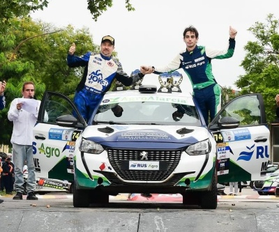 Federico Maisonnave subió al podio de la Clase CO4 en el Rally Jesús María